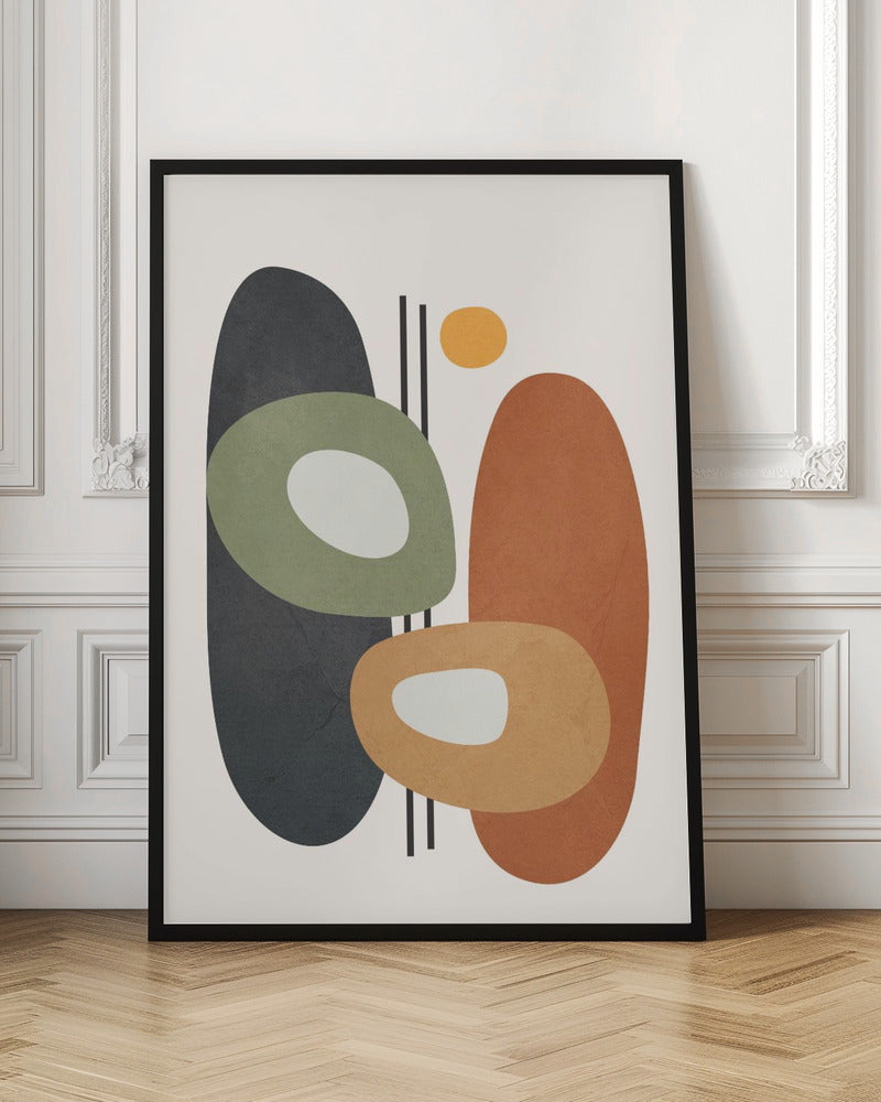 Geo Harmony Dance - Poster / Art Print