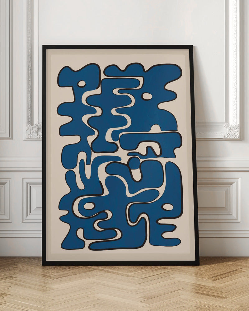 Flowing Maze Dance - Poster / Art Print