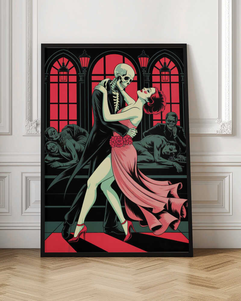 A Dance With Death - Poster / Art Print