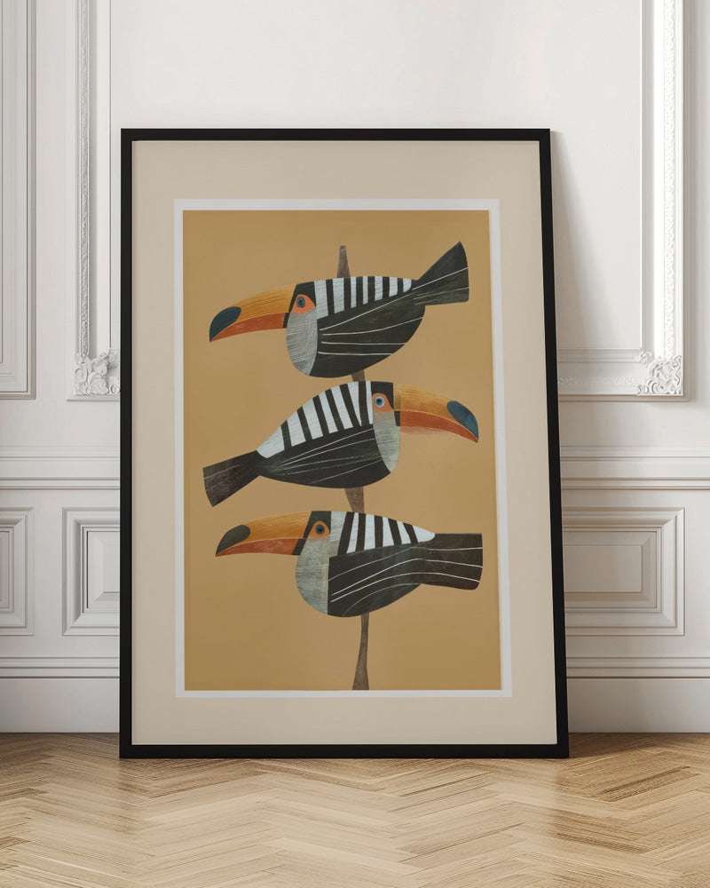 Tropic Trio - Poster / Art Print