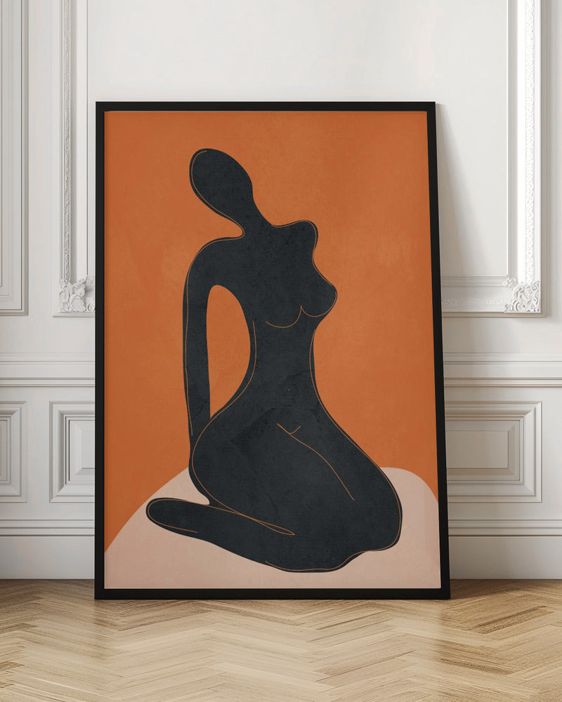 Abstract Nude II - Poster / Art Print