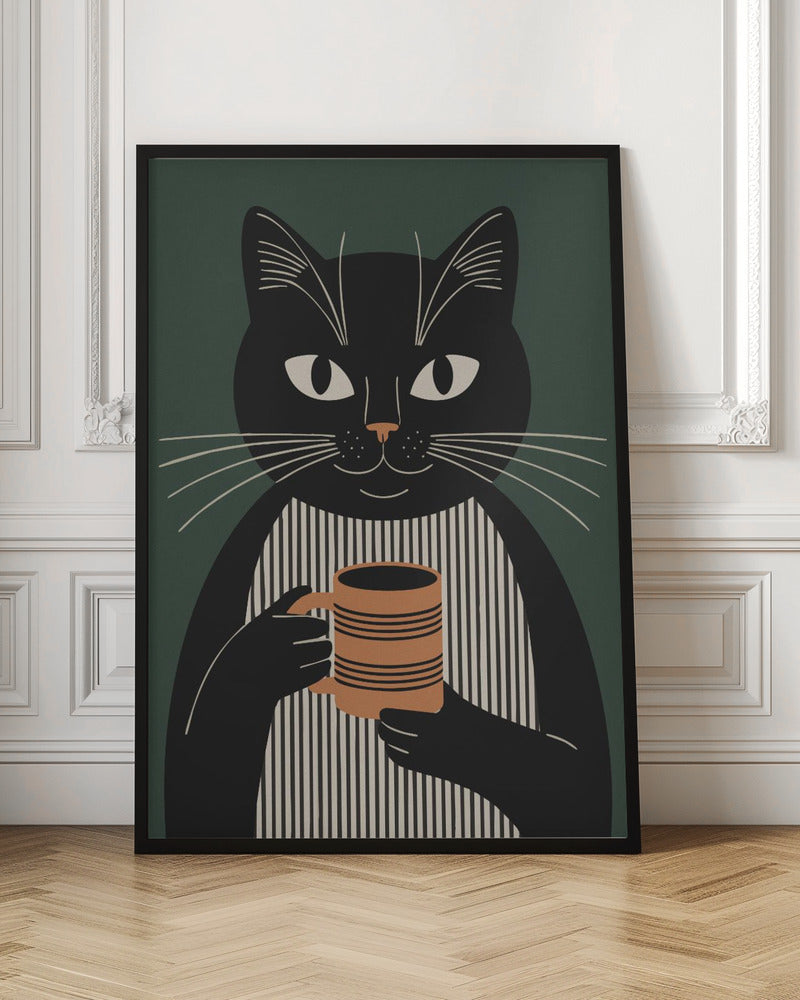 Morning Cat - Poster / Art Print