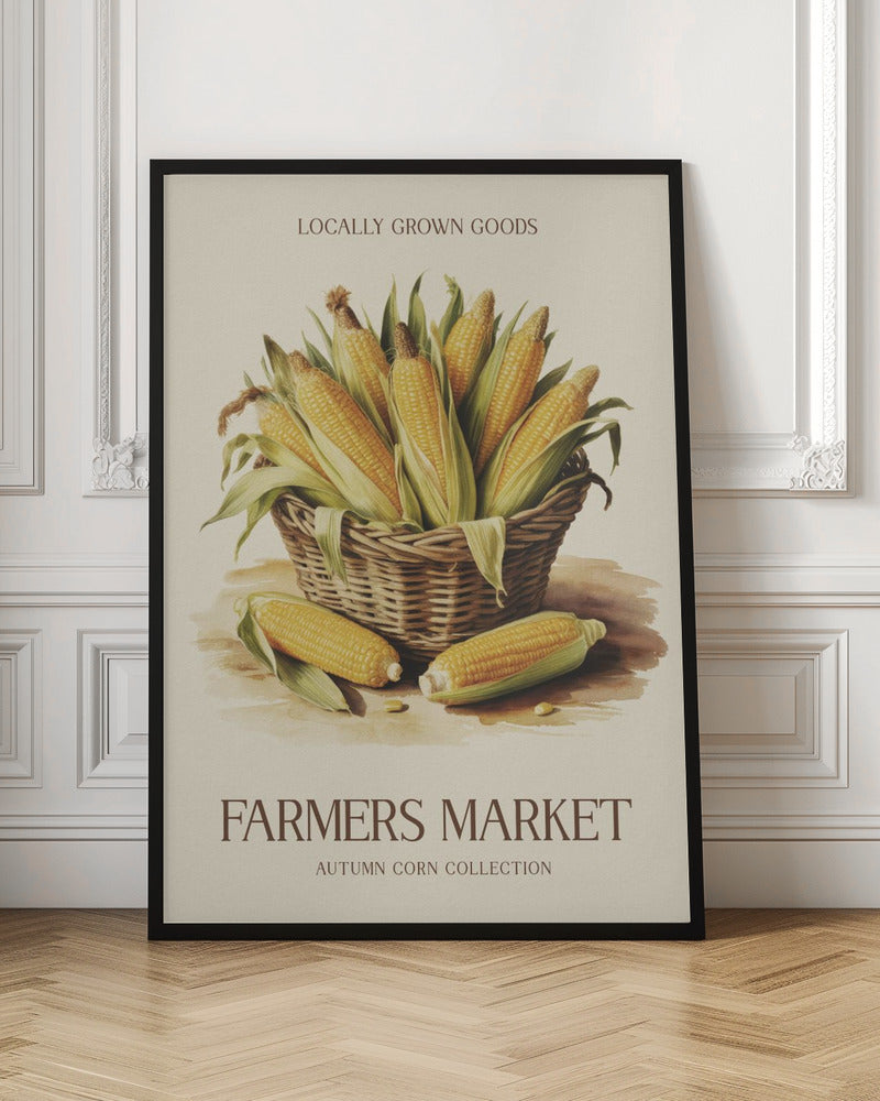Farmers Market Corn - Poster / Art Print