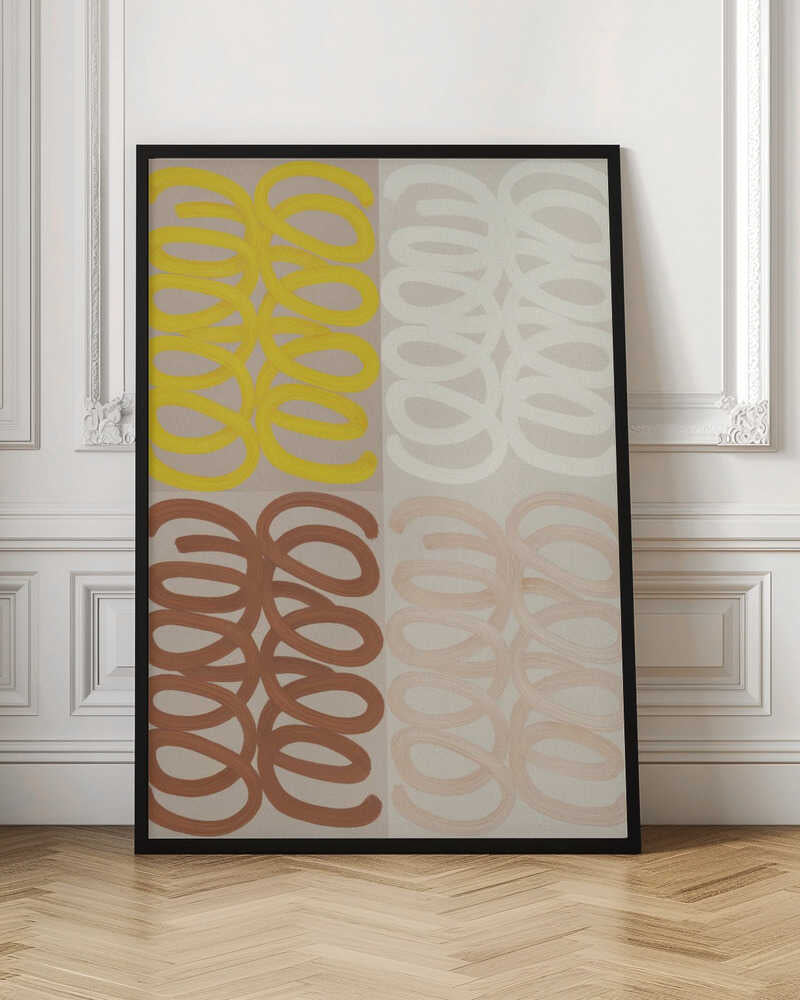 Quadrants of Loops - Poster / Art Print