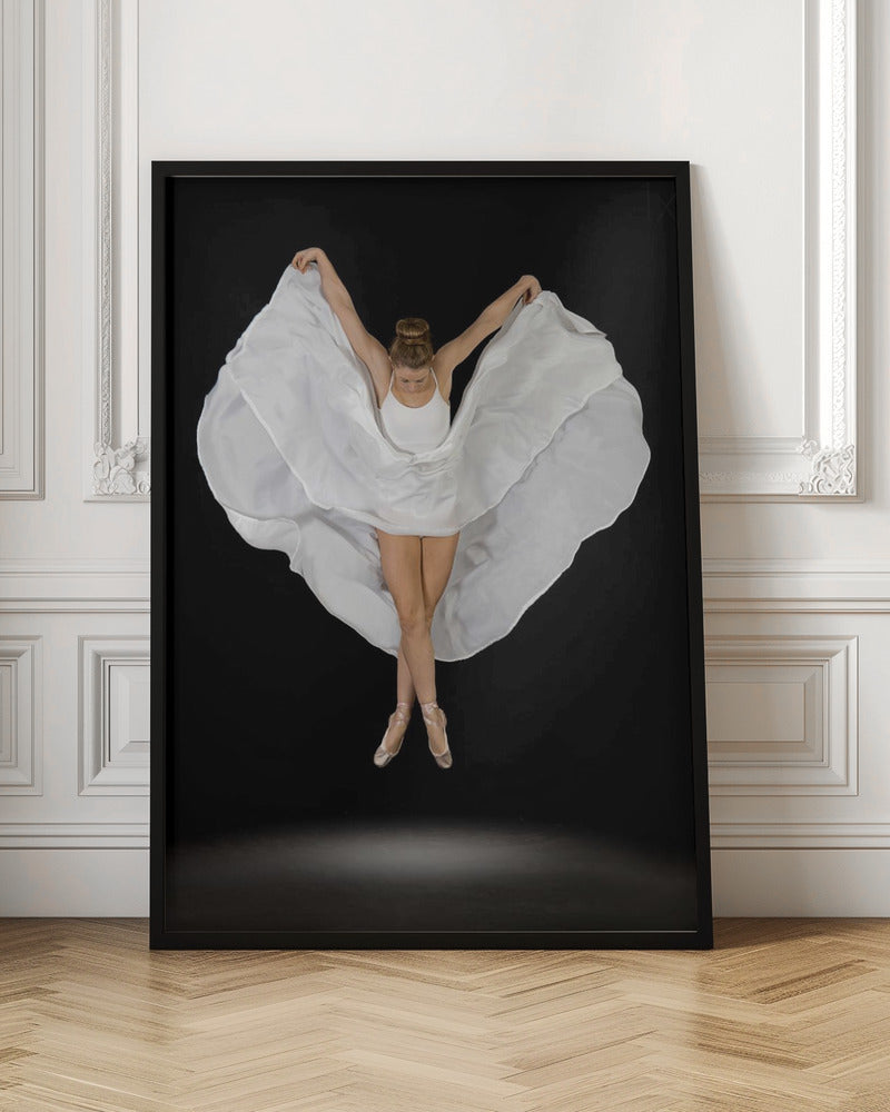 Entrechat en Blanc - Poster / Art Print