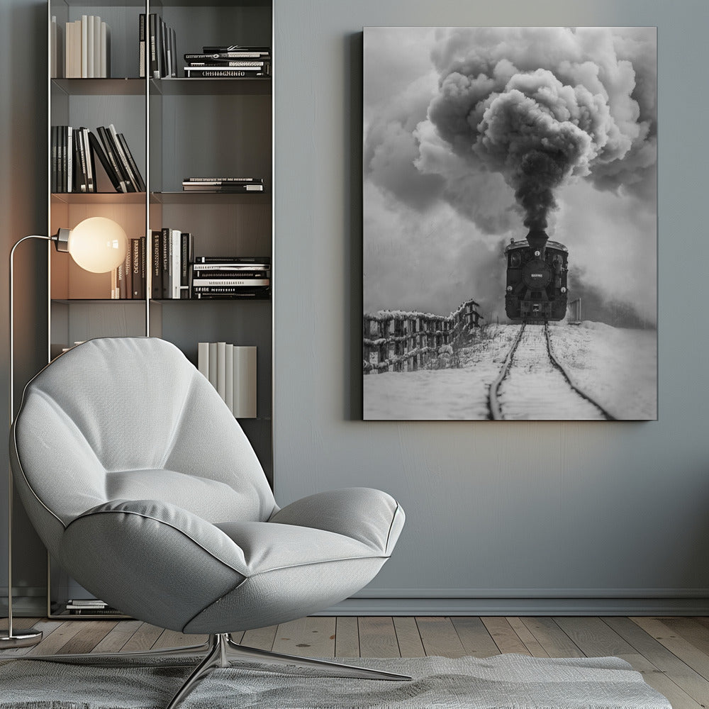 Old train - Poster / Art Print