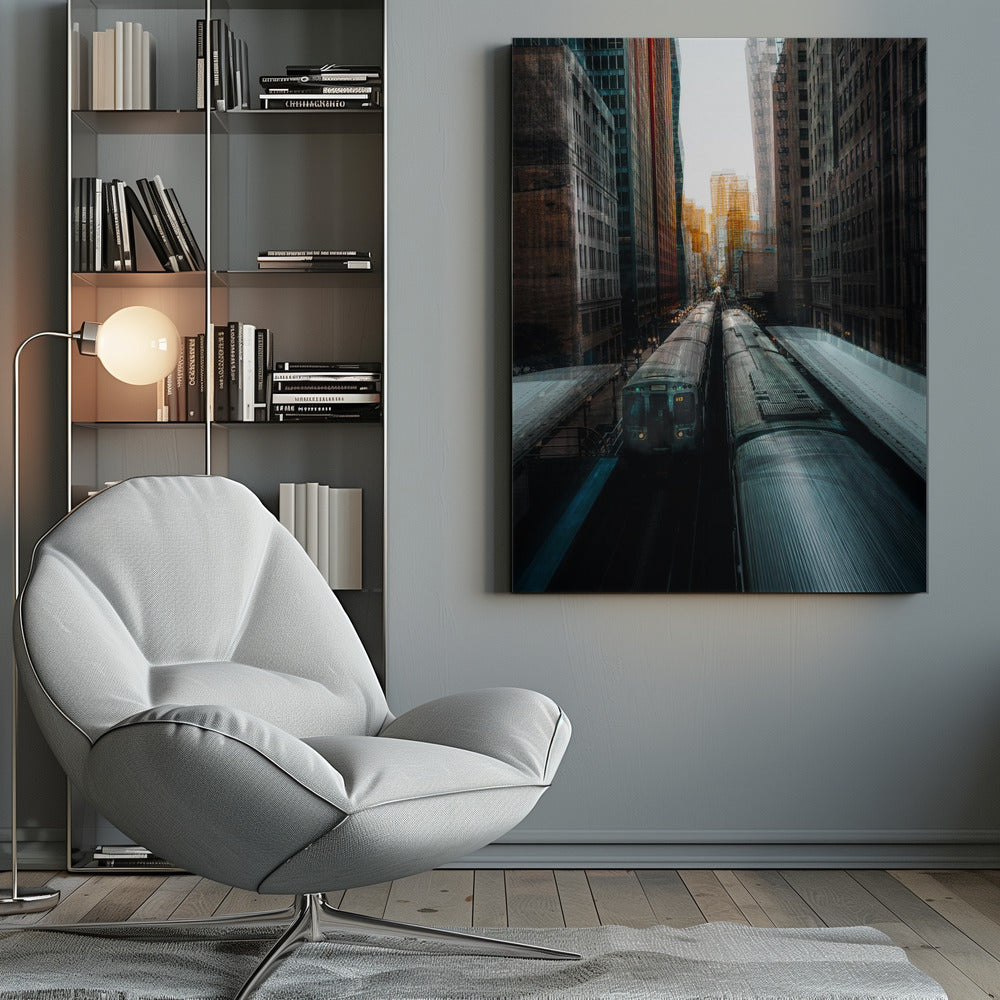 Chicago's Station - Poster / Art Print