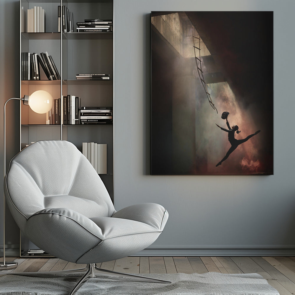 Smoke Dance - Poster / Art Print