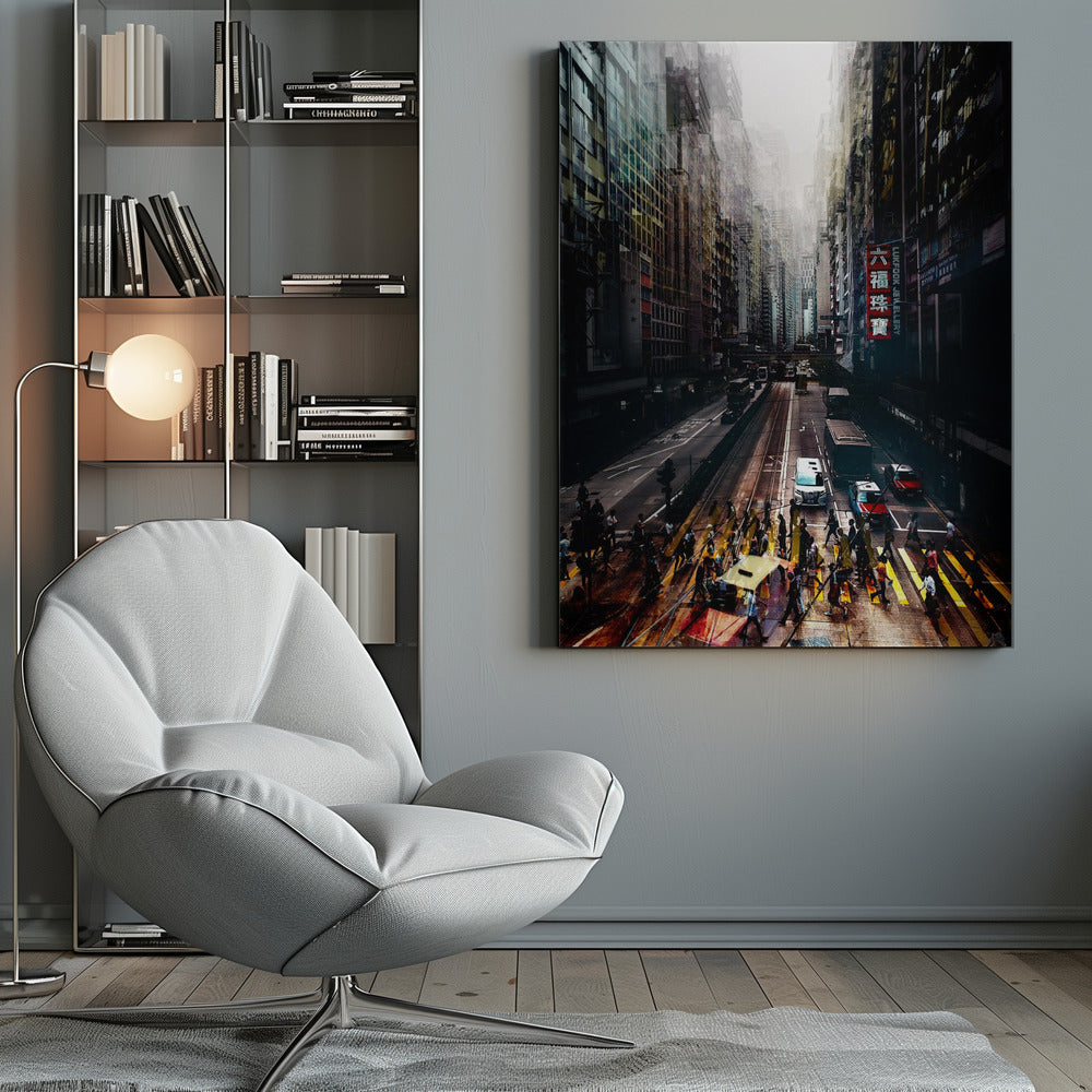 Streets of Hong Kong - Poster / Art Print