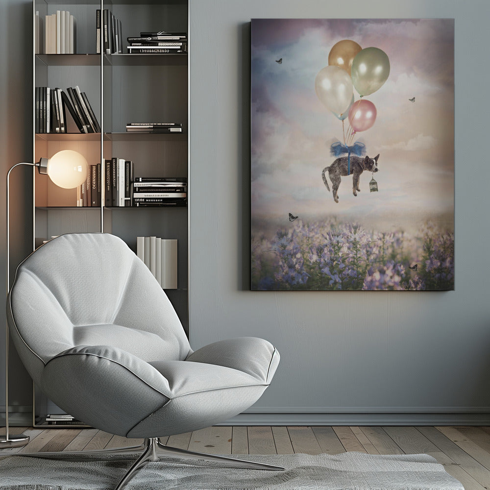 The Balloon Ride - Poster / Art Print