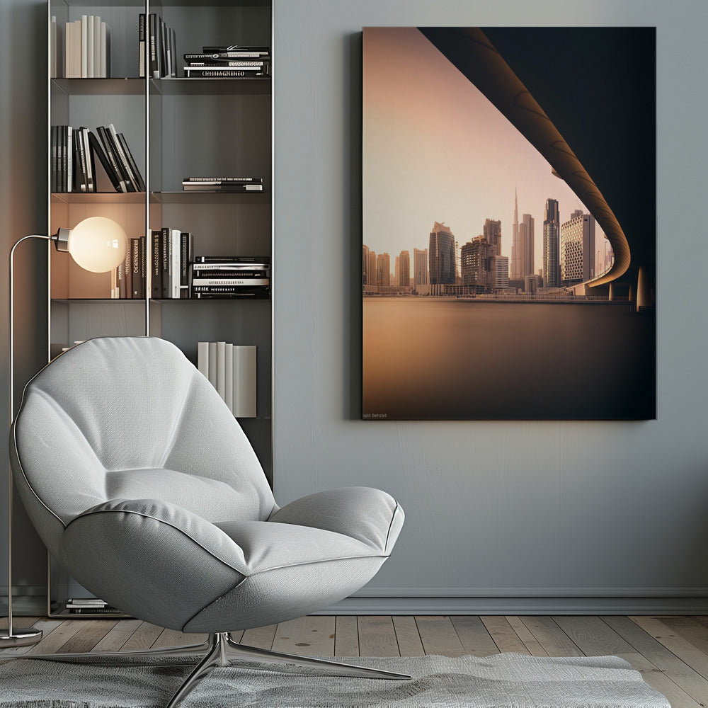 Dubai Business Bay - Poster / Art Print