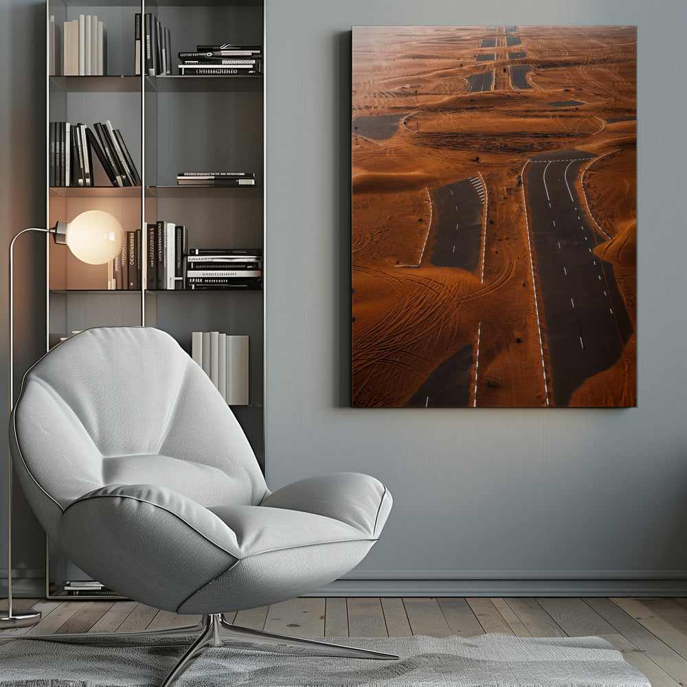 Dubai desert - Poster / Art Print