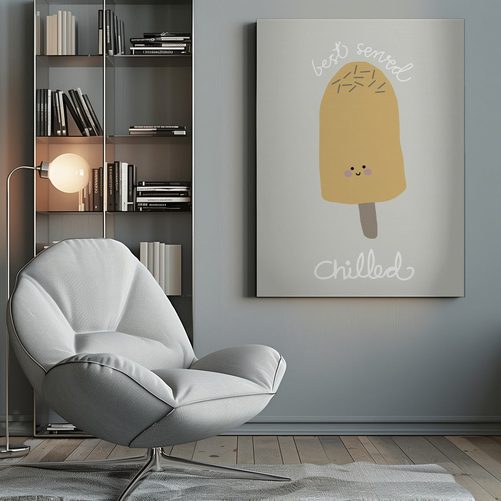 Chilled Ice Cream - Poster / Art Print