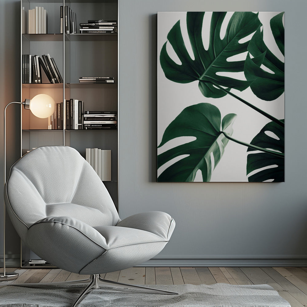 Monstera Natural 43 - Poster / Art Print