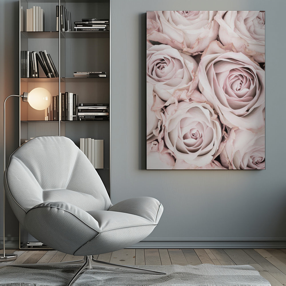Pink Roses No 01 - Poster / Art Print