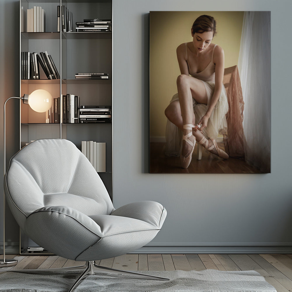 Getting ready - Poster / Art Print