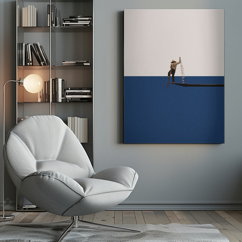 Fishing for compliments - Poster / Art Print