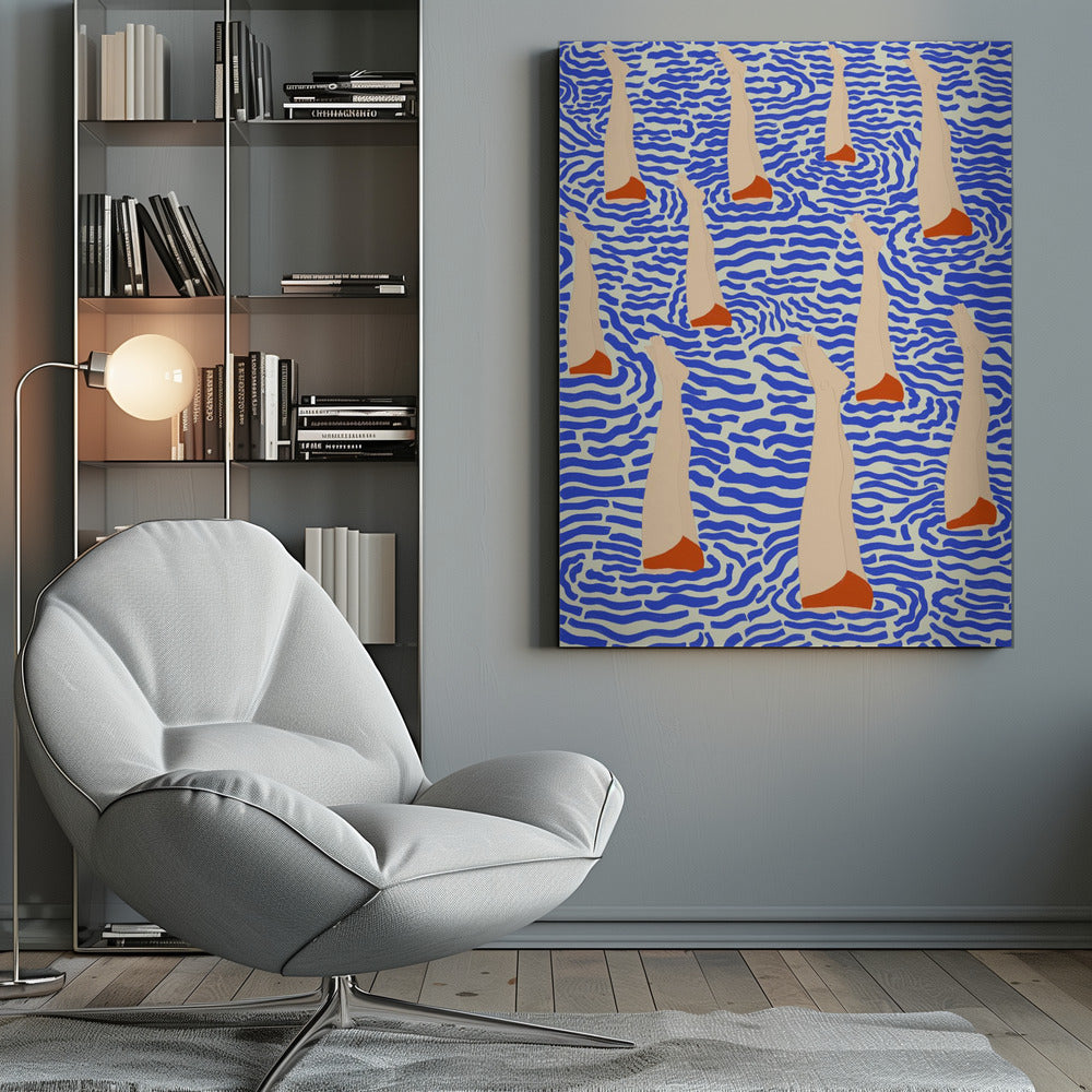 Bañistas - Poster / Art Print
