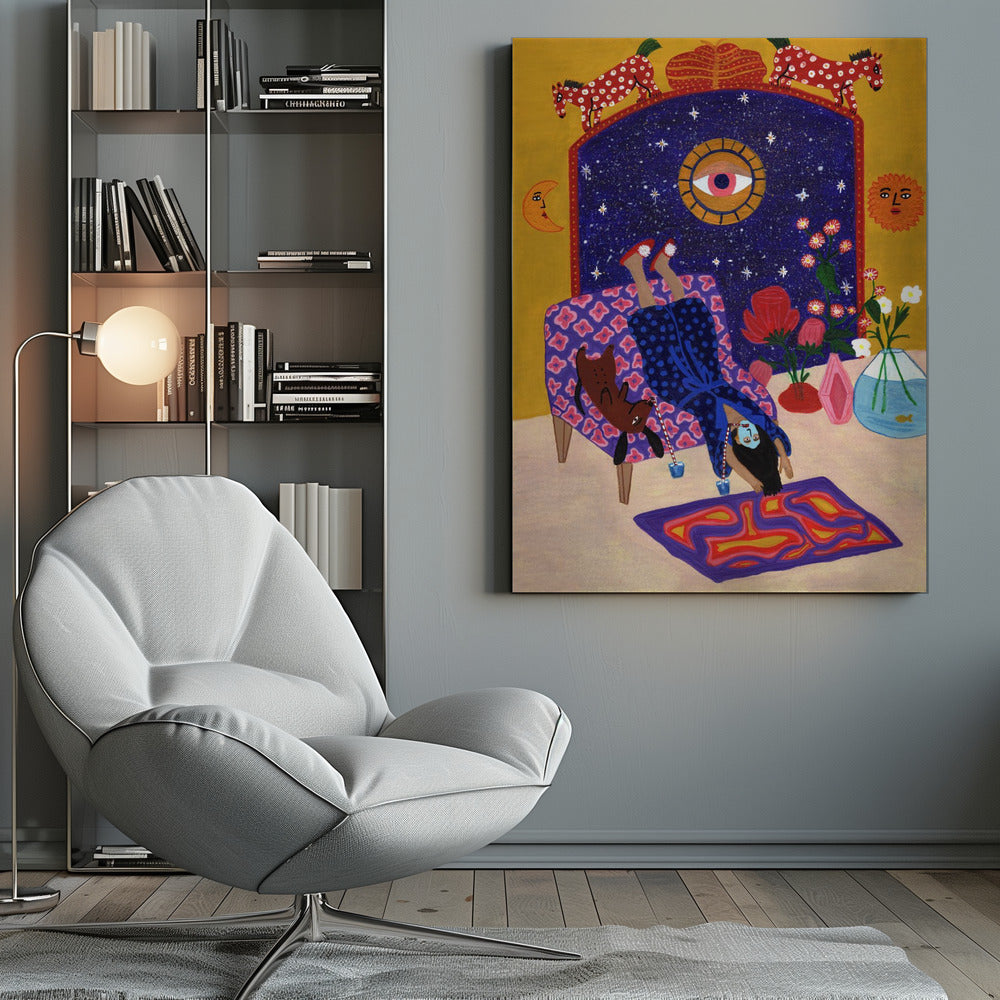 Day off from office - Poster / Art Print