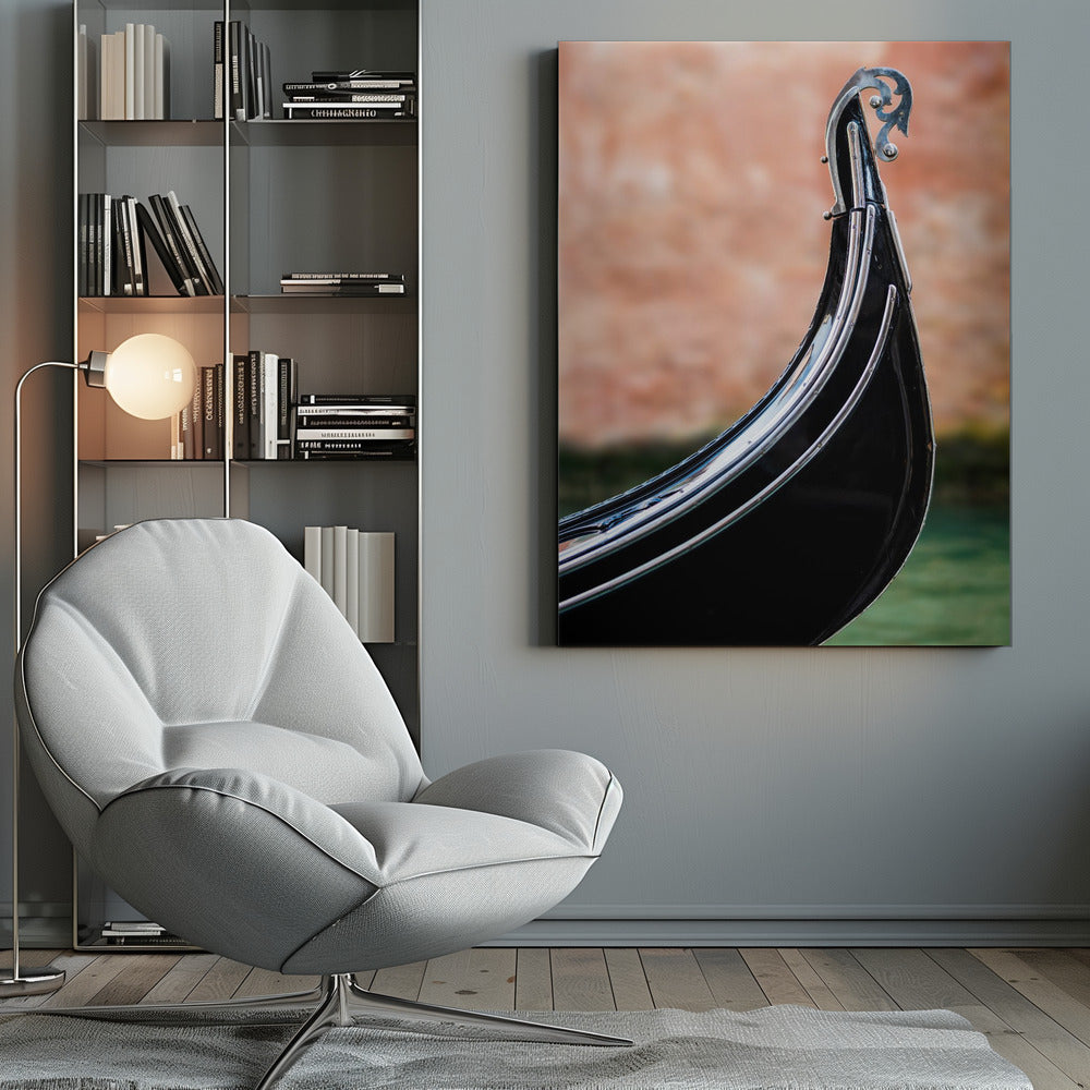 The bow of the gondola - Poster / Art Print