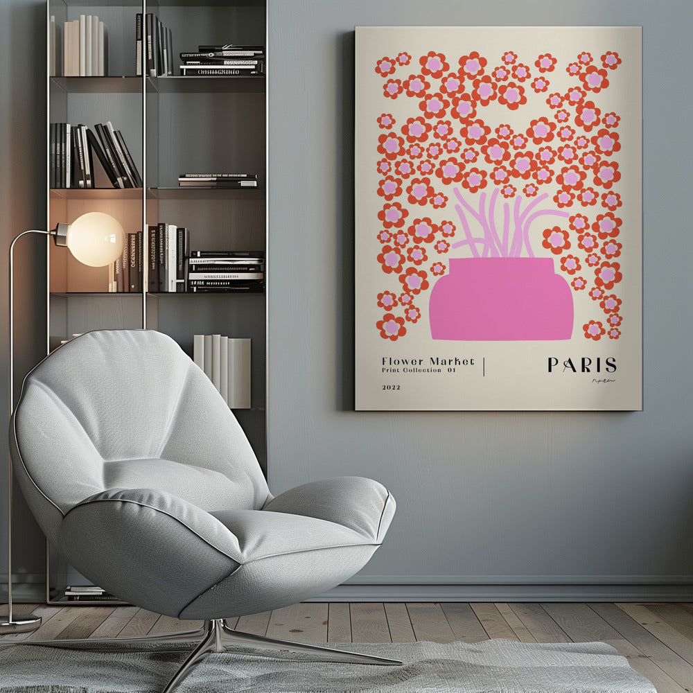Flower Market. Paris - Poster / Art Print