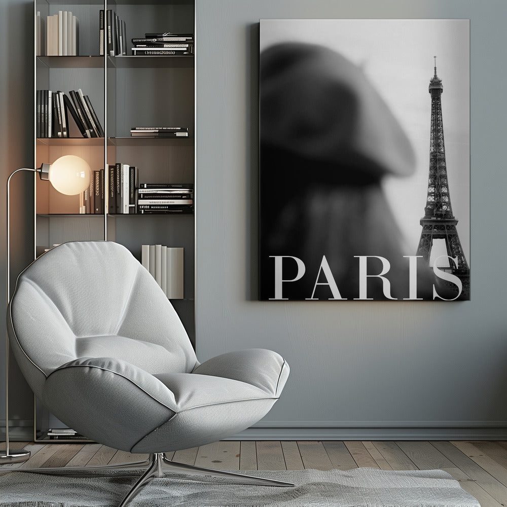 Paris Text 4 - Poster / Art Print