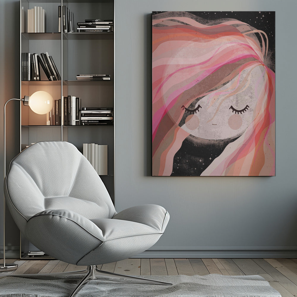 Moon Girl - Poster / Art Print