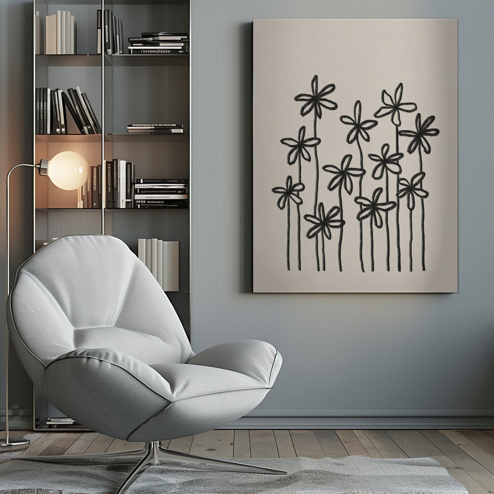 A Field Of Flowers - Poster / Art Print