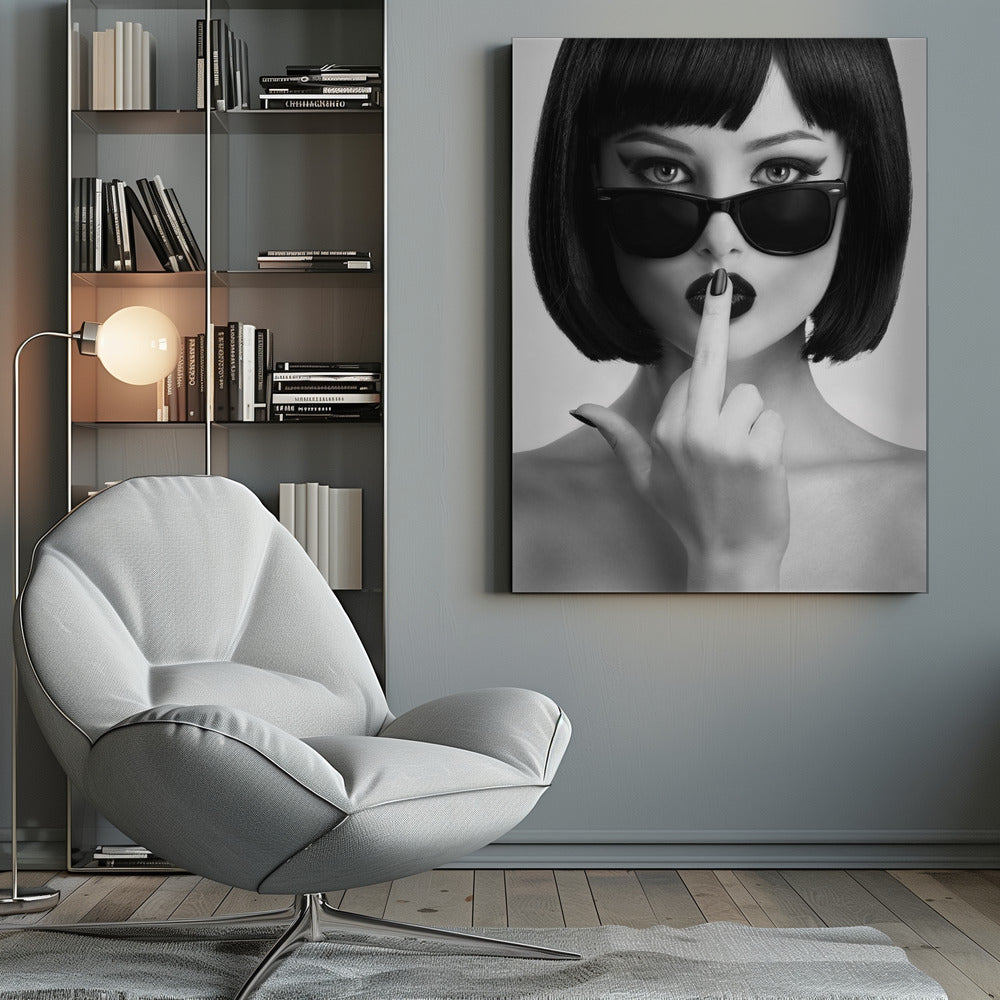Kiss This - Poster / Art Print