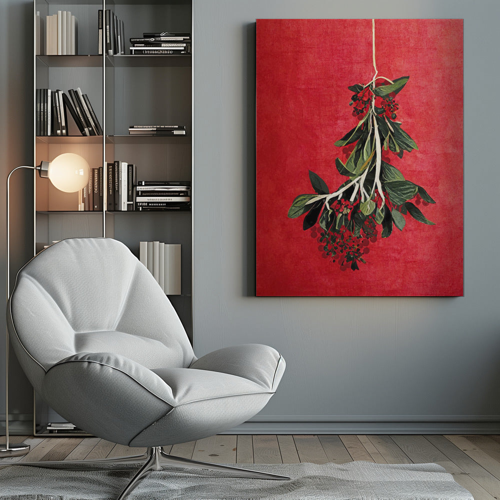 Painted Mistletoe - Poster / Art Print