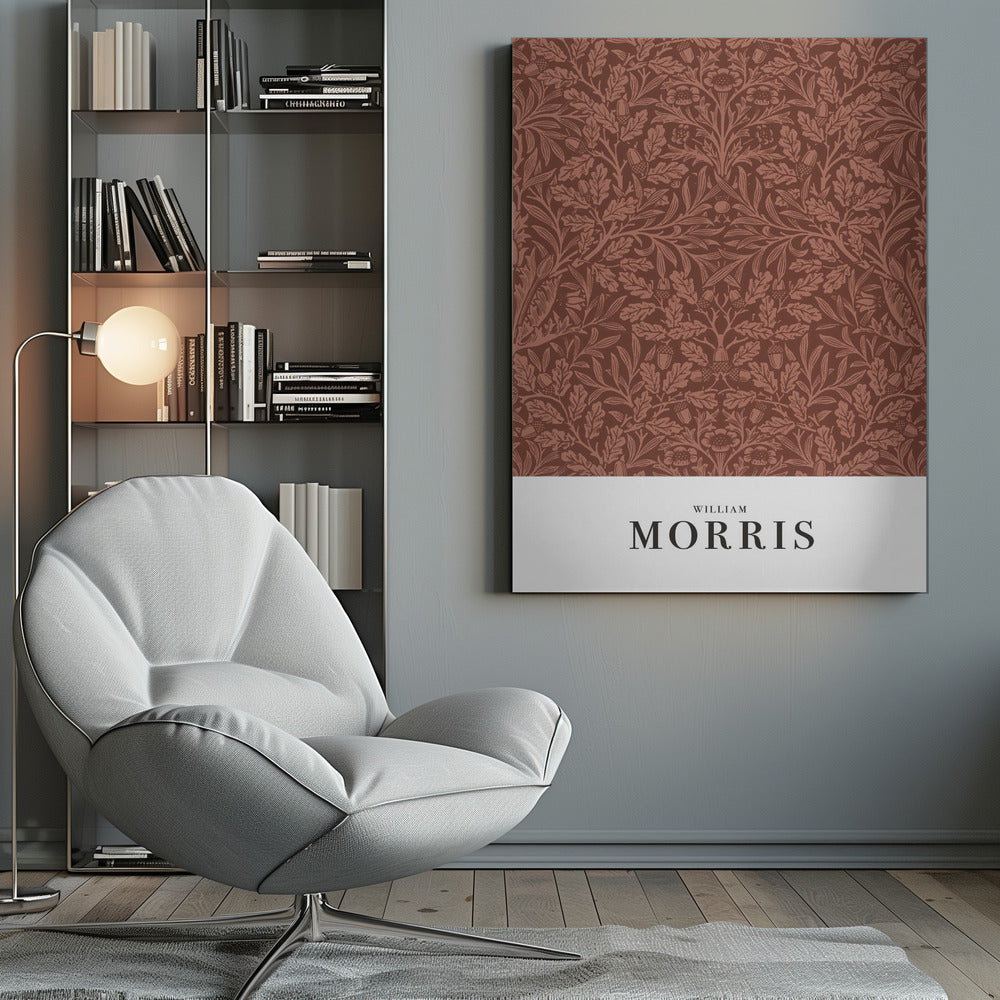 Acorns and oak leaves - Poster / Art Print