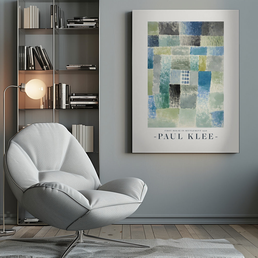 First House in a Settlement 1926 - Poster / Art Print