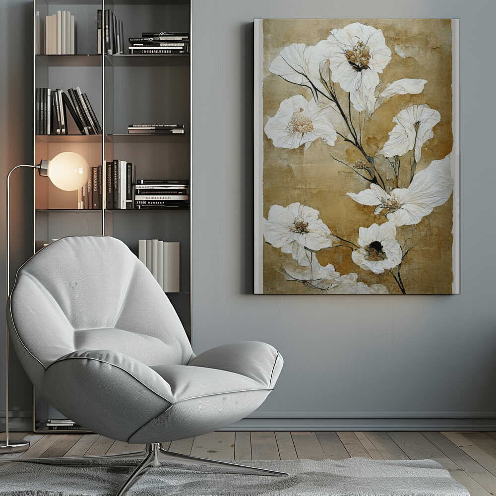 Delicate Blossoms - Poster / Art Print