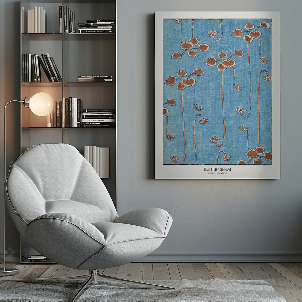 Vine Illustration - Poster / Art Print