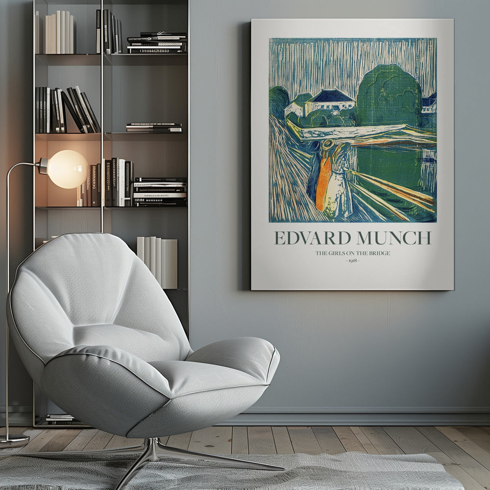 The Girls On The Bridge - Poster / Art Print
