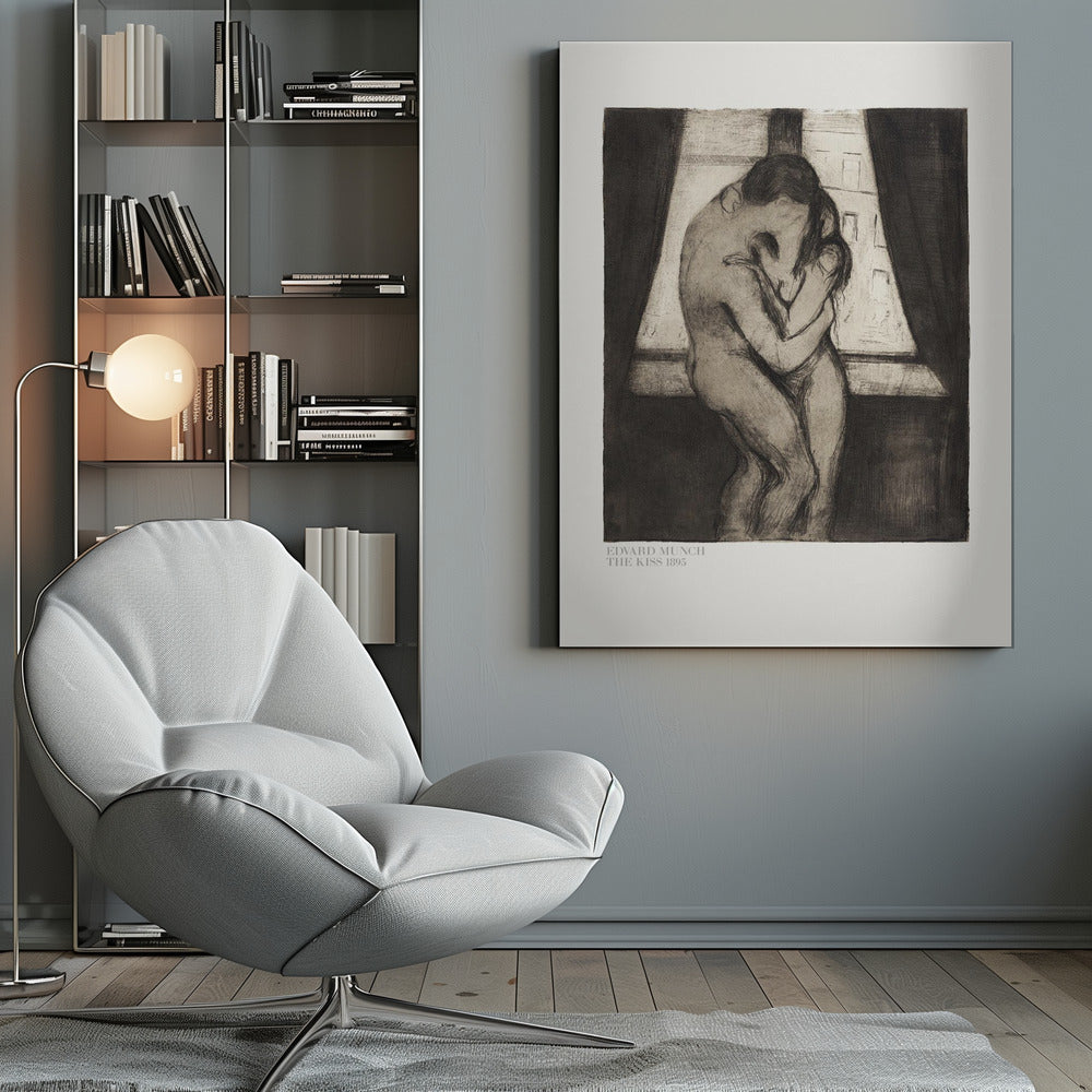 The Kiss 1895 - Poster / Art Print