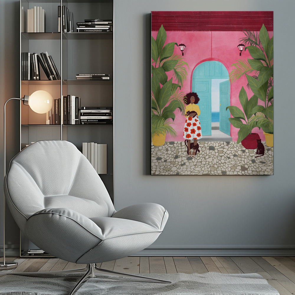 Cartagena life - Poster / Art Print