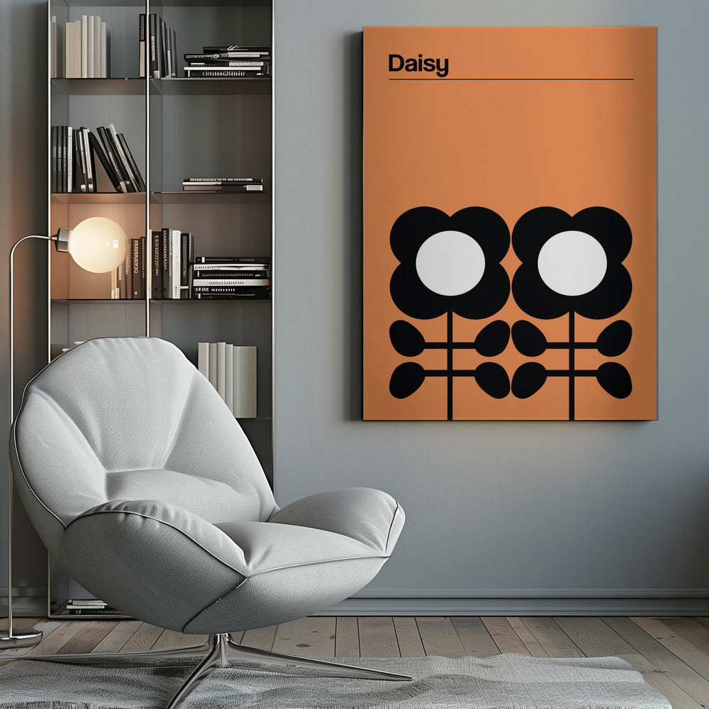 Daisy Mellow Yellow - Poster / Art Print
