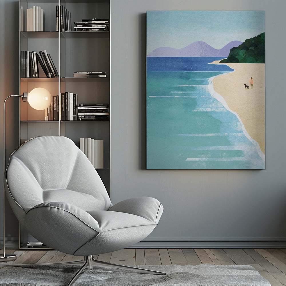 Beach Girl iii - Poster / Art Print