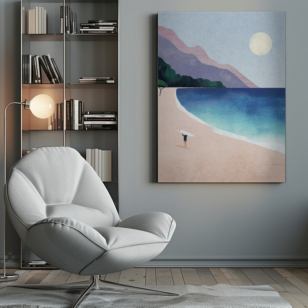 Surf Beach - Poster / Art Print