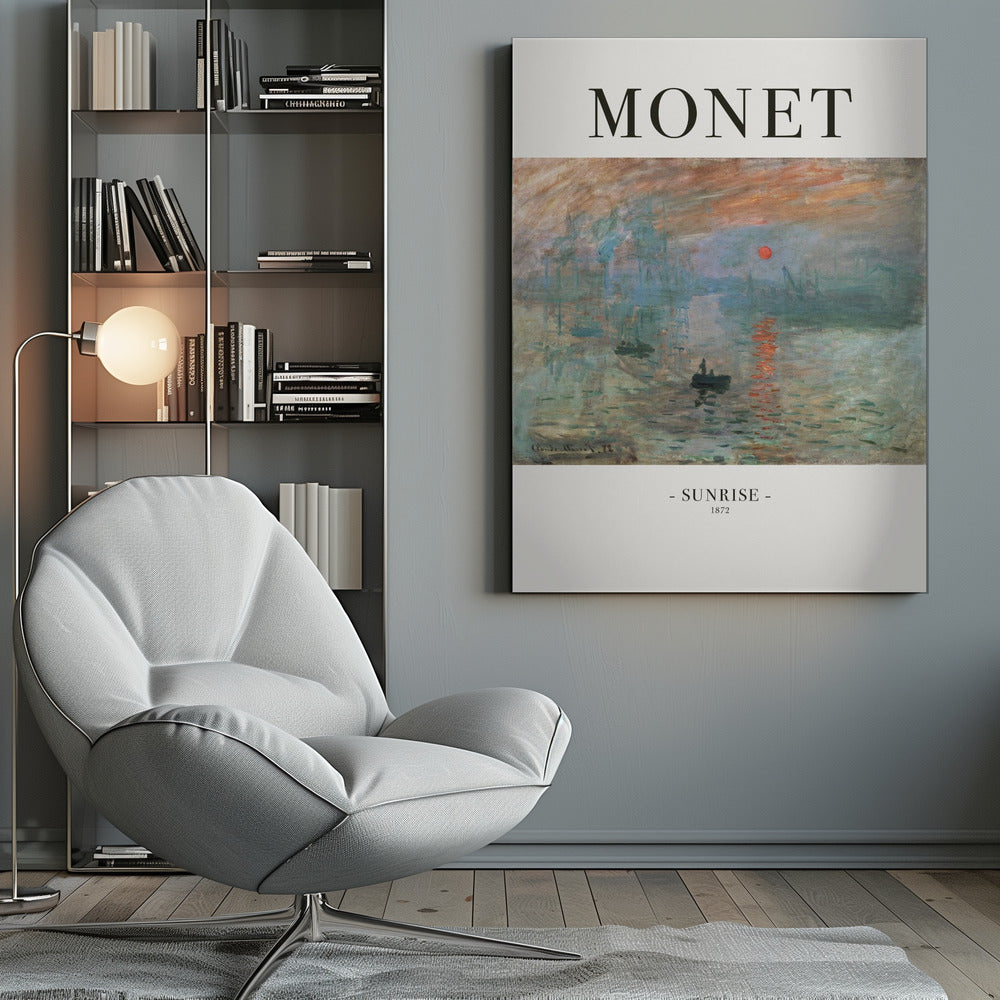 Sunrise 1872 - Poster / Art Print