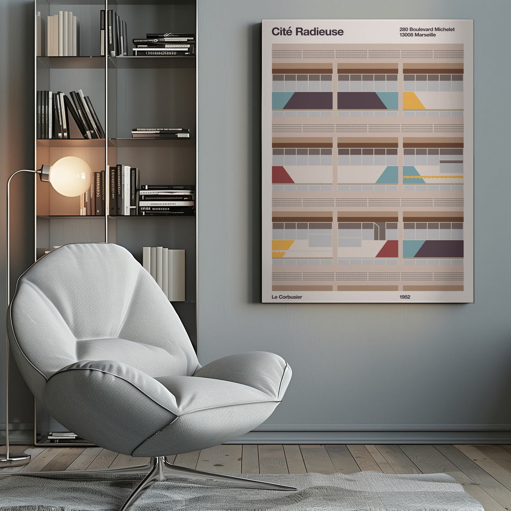 Cite Radieuse - Poster / Art Print
