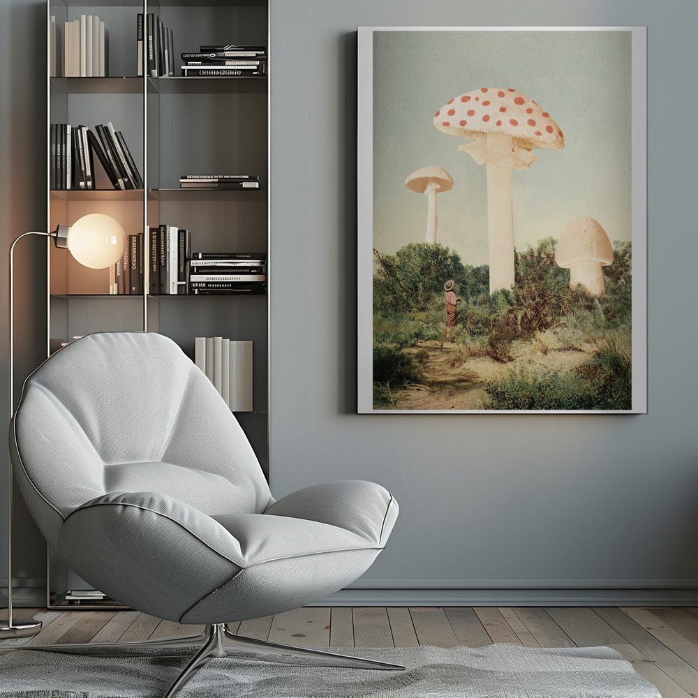 The Finest Giant Mushroom - Poster / Art Print