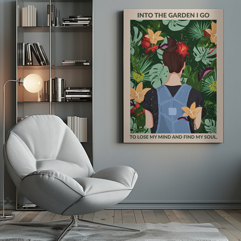 Into the Garden Standard Wall Art - Poster / Art Print