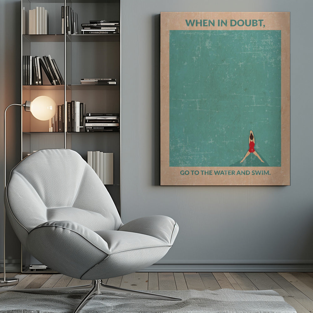 Open Water Standard Wall Art - Poster / Art Print