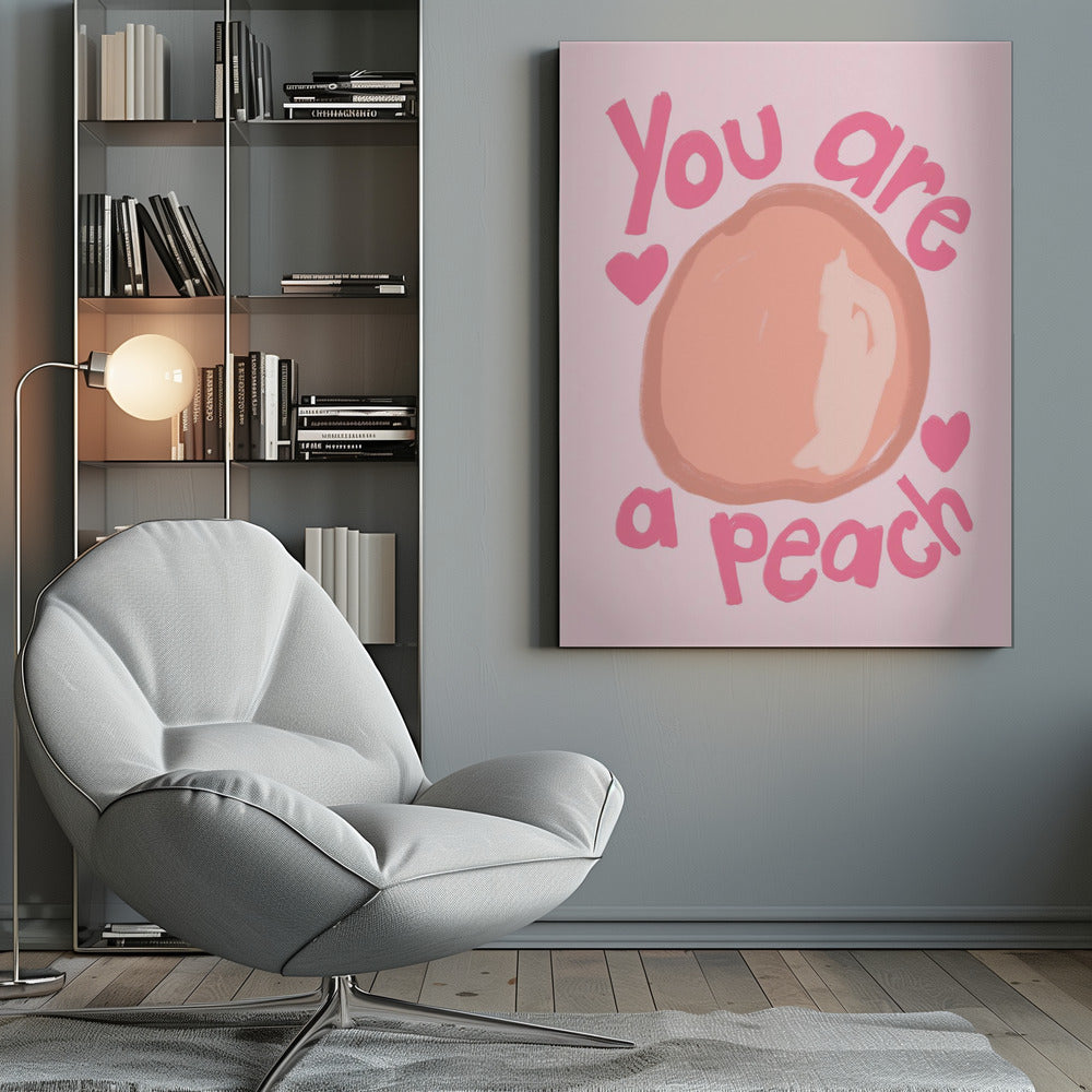 Peach - Poster / Art Print