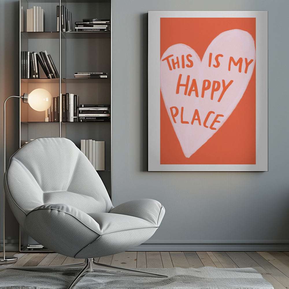 Happy Place - Poster / Art Print