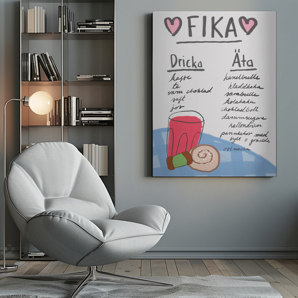 Fika - Poster / Art Print