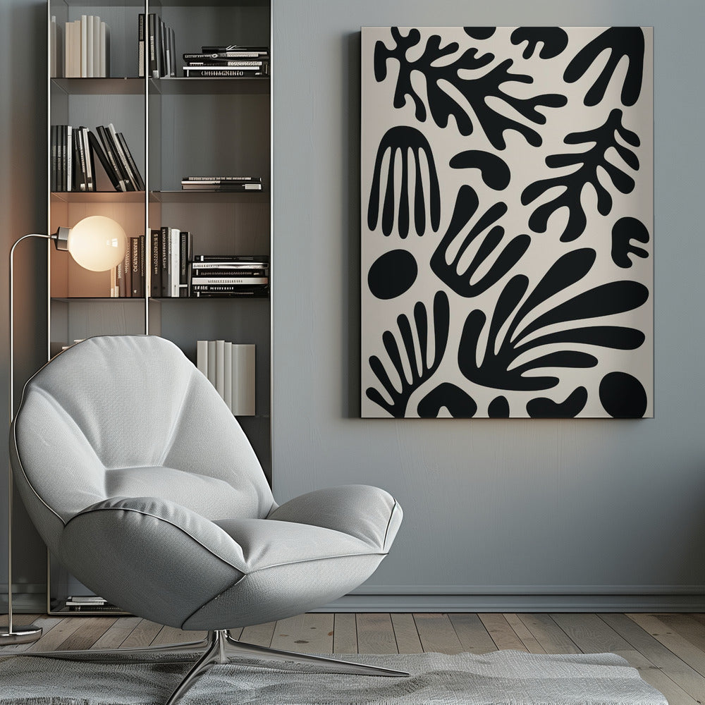 Henri Matisse Black Algae Collection #3 - Poster / Art Print