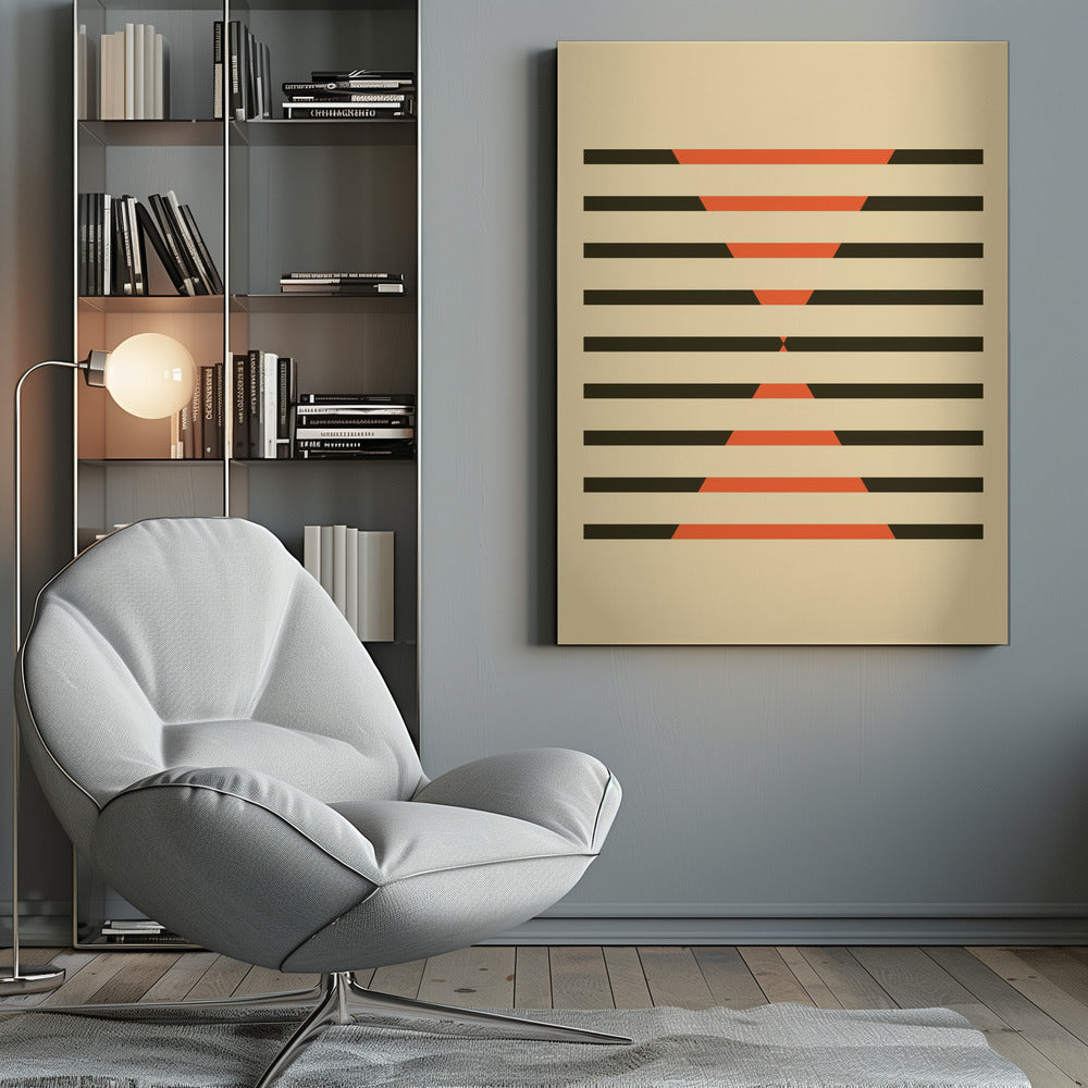 Faded Geometric #1 - Poster / Art Print